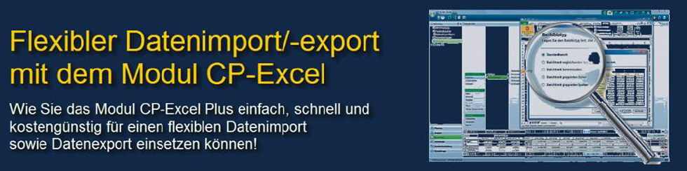 Datenimport und Datenexport MS-Excel