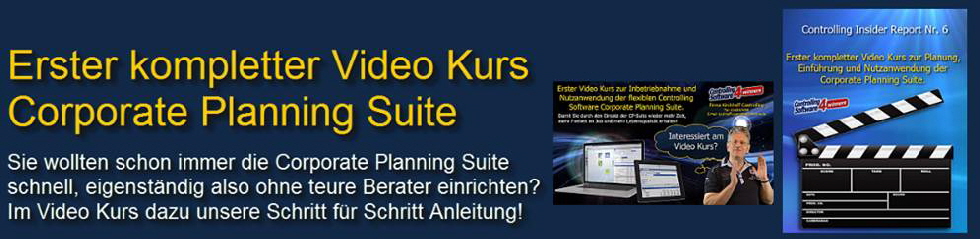 Erster komplette Video Kurs zur Controlling Software